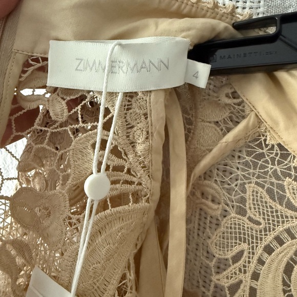 Zimmermann Waverley Lace Mini Dress US size 10-12 - Picture 6 of 10